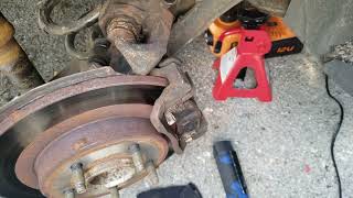 Buick LeSabre How To Retract Rear Brake Caliper Piston  2000 05 [upl. by Seafowl697]