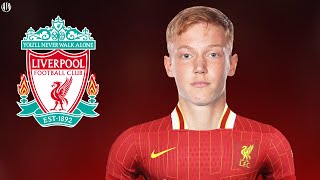 Hugo Larsson  Welcome to Liverpool 2024  Skills Passes amp Tackles  HD [upl. by Violetta578]