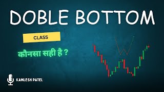 Double Bottom class l WPattern  By Kamlesh Patel 📈 🩶 [upl. by Grissel414]