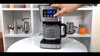 Coffe Maker  ყავის აპარატი Sokany CM121E [upl. by Hsuk]