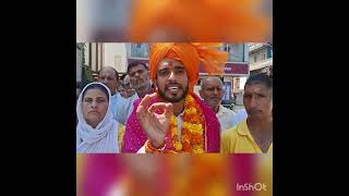 Ajay Singh Saini Independent Candidate Fill Nomination From Jammu Ashish Anand Bhat Jai Hind [upl. by Eppillihp]