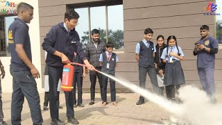 A B School Students Fire Safety Training Conducted by Navsari Fire Brigade Team [upl. by Cavallaro]