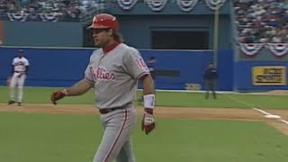 1993 NLCS Gm5 Daultons homer extends Phillies lead [upl. by Danczyk]