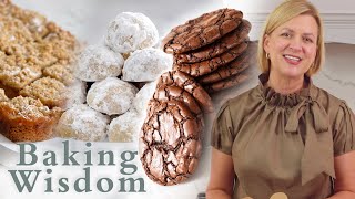 Anna Olson Makes 3 Types of Holiday Cookies  Baking Wisdom [upl. by Kirenoj]