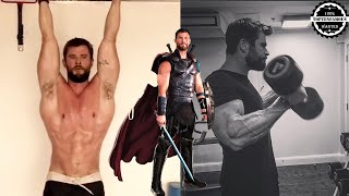 Chris Hemsworth Training body for Thor Ragnarok [upl. by Yevrah637]