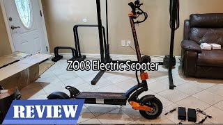 ZO08 Electric Scooter Review  Things you need to know [upl. by Shaeffer]