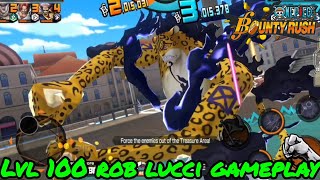 Rob Lucci Gameplay😤monster unit  One Piece Bounty Rush  OPBR [upl. by Namreg]