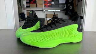 Adidas AE 1 Low Slime On Feet Review [upl. by Geehan]