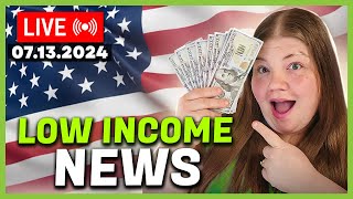 New Guaranteed Income Programs Coming Soon  Other Low Income News  July 2024 [upl. by Anasiul]