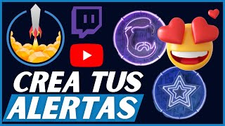 ⚠️ Cómo poner ALERTAS en tus directos de Twitch con StreamElements [upl. by Nichols]