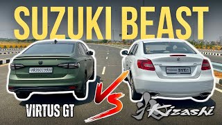 KIZASHI 24 VS VIRTUS GT  DRAG RACE 🚀 [upl. by Afihtan]