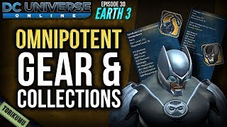 DCUO Episode 30  Earth 3 Omnipotence Gear and Collections [upl. by Jakie]