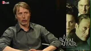 Mads Mikkelsen A Royal Affair Interview [upl. by Ytsirk]