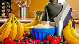 Yonanas Banana Ice Cream Maker  Turn Frozen Bananas into Ice Cream [upl. by Cherice]