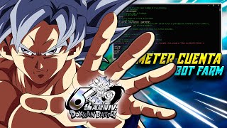 COMO METER TU CUENTA AL BOT de FARMEO de DOKKAN BATTLE  BOT DOKKAN BATTLE [upl. by Leihcey]