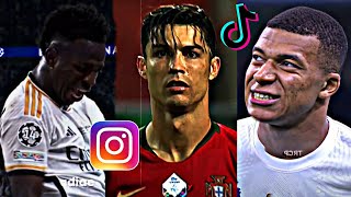 Best Football Edits  Tik Tok amp Reels  SKILLS FAILS GOALS 92 [upl. by Kerwon]