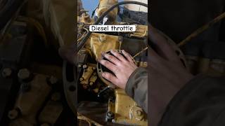 Diesel vs gas throttle [upl. by Reitrac]