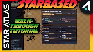 Star Atlas Starbased Walkthrough Tutorial [upl. by Daveda486]