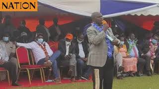 Respect Governor James Ongwae Kisii DG Joash Maangi tells politicians [upl. by Kciderf]