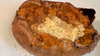 How to make A Baked Sweet Potato [upl. by Drus]