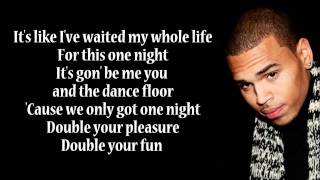 Chris Brown  Forever Lyrics Video [upl. by Eitsirhc]