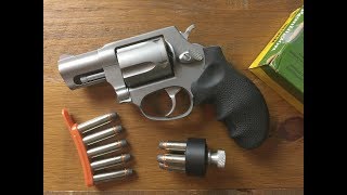 Speedloader vs Speedstrip  357  38 Revolver  Taurus 605  85 [upl. by Raji]