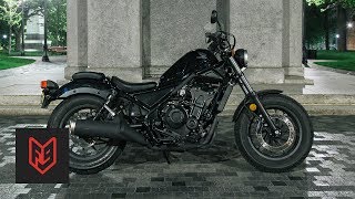 Honda Rebel 500 Review at fortnineca [upl. by Ennazzus]