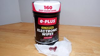 Unboxin Doxin  EPlus All Purpose Electronic Wipes [upl. by Shank]