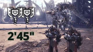 MHW Iceborne  Acidic Glavenus 2 Charge Blades 245quot Arena [upl. by Acker]