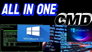 40 Windows commands you NEED to know in only 10 minutes  laptop tricks command [upl. by Alyakcim]