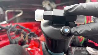 Ac dryer replacement Volvo Mack Peterbilt Kenworth International Freightliner Cat Mechanic shop Asmr [upl. by Retsae811]