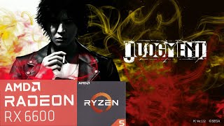 Judgment  Benchmark  Ryzen 5 5600  RX 6600  Ultra High Settings [upl. by Adham]