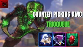 Countering an AMC Baron TrioQueue ft Agni amp Cabrakan  Builds  Smite Ranked Joust [upl. by Yoc944]