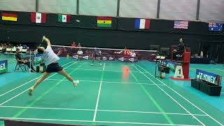 2023 Mexico International Challenge GS finals Ishika Jaiswal Vs Talia Ng [upl. by Randa]