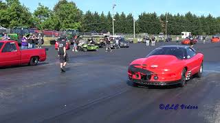 Limited Drag Radial Highlights From Cecil County Street Car Shootout 6124 [upl. by Nawd]