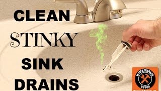 How to Clean a Stinky Sink Drain [upl. by Baiss]