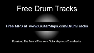 Drum Track 95 BPM Drum Machine Beat for Bass Guitar Backing Tracks metronome play along track beats [upl. by Llerdnad]