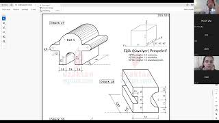 Uzaktan Eğitim  AutoCAD Eğitimi Örnek Ders 1 [upl. by Alatea]