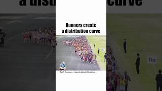 Math Controls EVERYTHING How Runners Create a Distribution Curve [upl. by Alledi861]