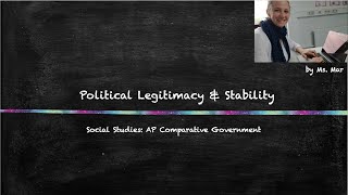 Political Legitimacy amp Stability [upl. by Ennaitsirk582]