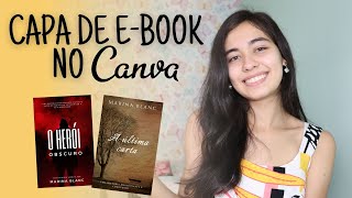 Como fazer CAPA de EBOOK no Canva  Marina Blanc [upl. by Ranzini]