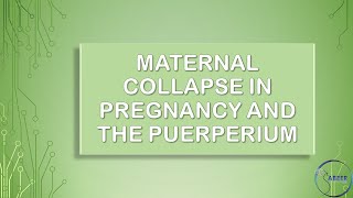 RCOG GUIDELINE Maternal Collapse in Pregnancy and the Puerperium Part 1 [upl. by Euqimod625]