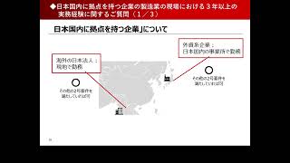 製造業における特定技能制度２号試験について（2023年11月時点） [upl. by Vladamir]