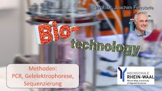 BSH Biotechnologie  Molekularbiologische Methoden PCR Gelelektrophorese Sequenzierung [upl. by Lida]