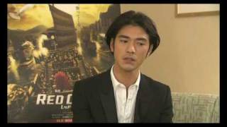 Red Cliff Takeshi Kaneshiro Japanese Interview 2 [upl. by Collar]