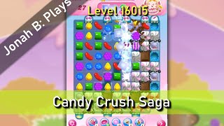 Candy Crush Saga Level 16015 [upl. by Cann]