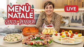 MENÚ DI NATALE quotSenza Pensieriquot in Diretta [upl. by Acireed]