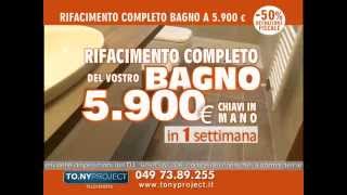 Tony Project  Rifacimento Bagni e Sostituzione Vasca 2 [upl. by Hayton649]