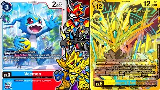 1st Place Locals Armour Deck Digimon TCG BT16 Format [upl. by Dalury]