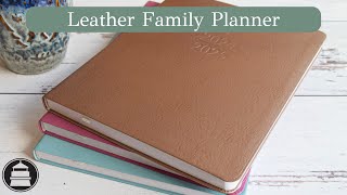 Leather Family Planner 2  Gallery Leather [upl. by Martine]